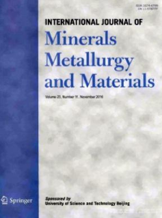 International Journal of Minerals Metallurgy and MaterialsՓİM(fi)