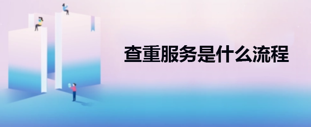 查重服務是什么流程